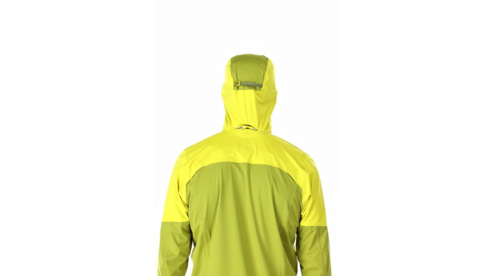 Rab Kinetic Ultra Jacket - Men's, Large, Aspen Green/Zest, QWH-13-ASZ-LRG
