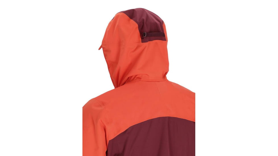 Rab Kinetic Ultra Jacket - Womens, Red Grapefruit/Deep Heather, 10, QWH-14-RGD-10