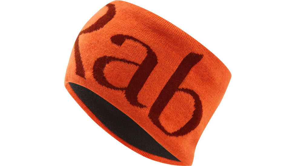 Rab Knitted Logo Headband, Atomic, One Size, QAA-71-AT