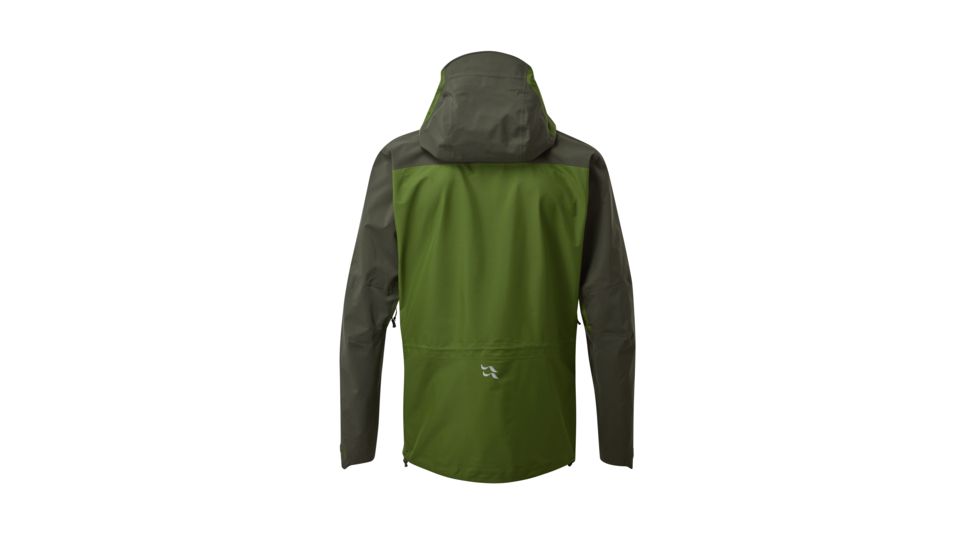 Rab Ladakh GTX Jacket - Mens, Army/Lime, Medium, QWG-21-AR-M