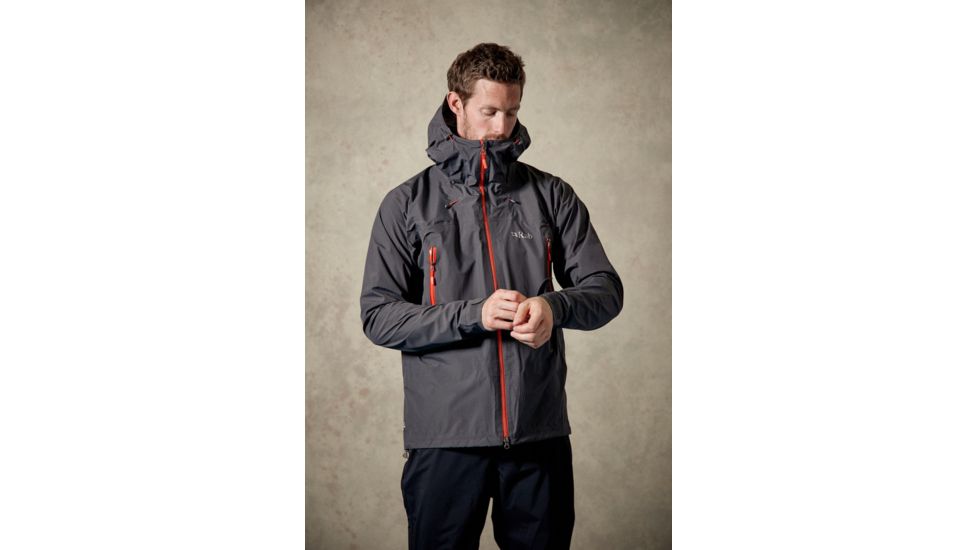 Rab Latok Alpine Jkt, Graphene, Large QWG-02-GP-L-DEMO