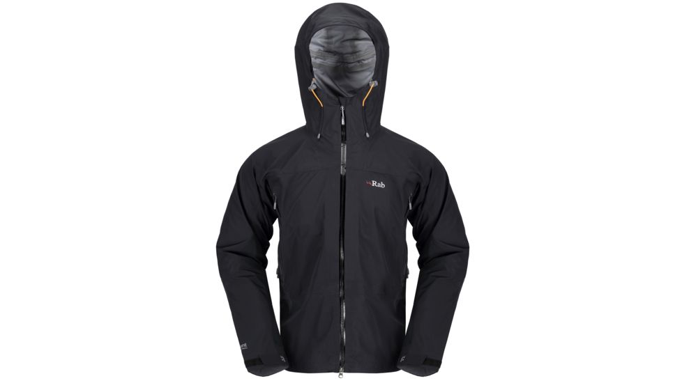 Rab Latok Jacket - Men's, Black/Graphene, Large, QWE-93-BK-L-DEMO