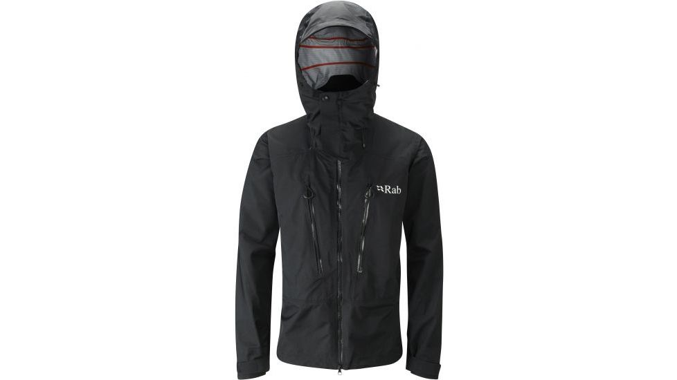 Rab Latok Jacket - Men's, Black, Extra Small, QWG-05-BL-XS