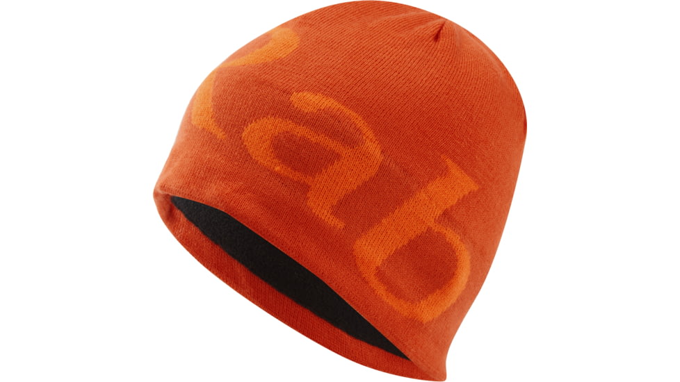 Rab Logo Beanie, Firecracker, QAA-09-FC