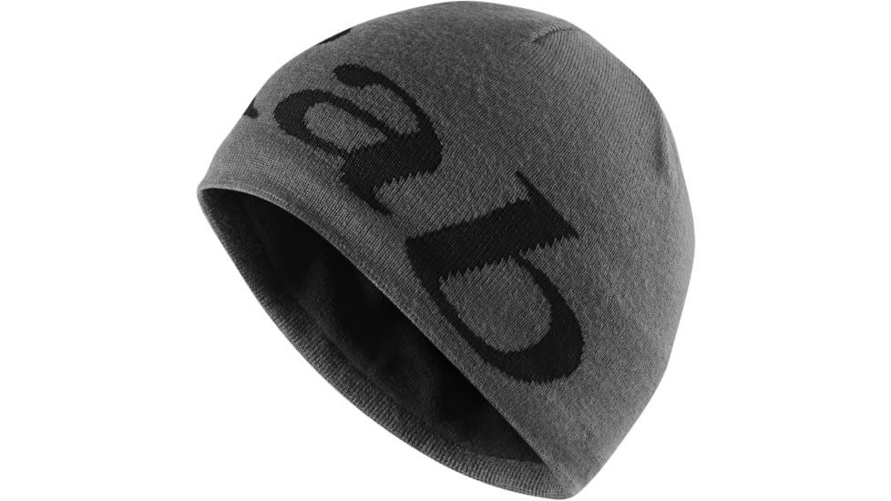 Rab Logo Beanie, Grit/Beluga, QAA-09-GB-U