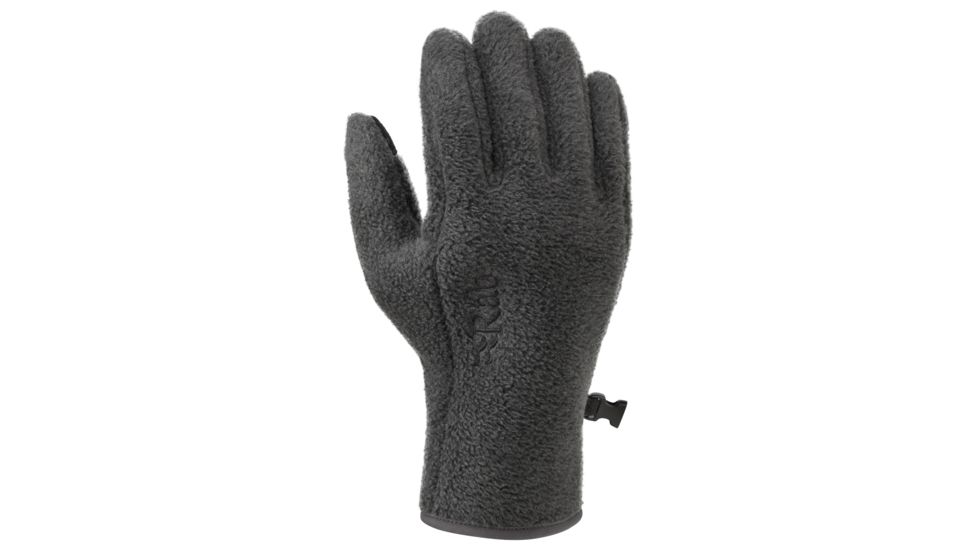 Rab Longitude Glove - Unisex, Granite, Small, QAH-76-GR-S