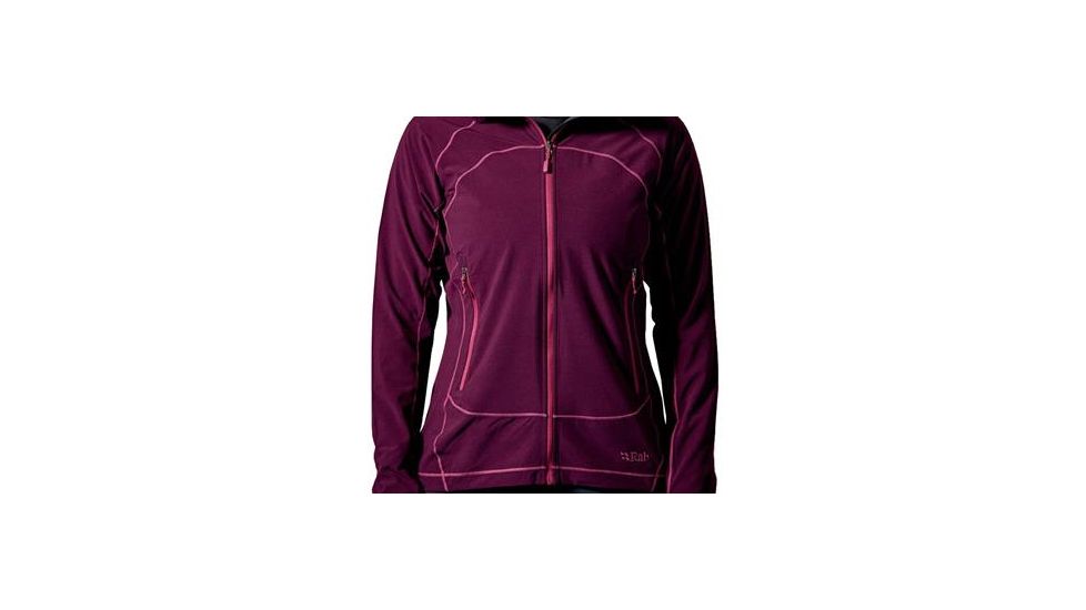 Rab Lunar Jacket - Womens, Berry, 12, QWS-27-BR-12
