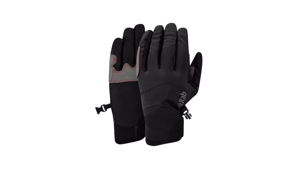 Rab M14 Glove - Mens, Black, Medium, QAH-08-BL-M