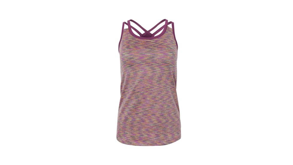 Rab Maze Tank - Womens, Gold/Berry, 10, QBT-85-GO-10