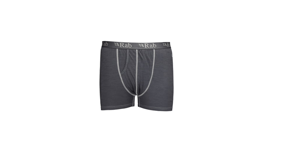 DEMO, Rab Mens MeCo 120 Boxer, Beluga, Large, QBT-26-BE-L-DEMO