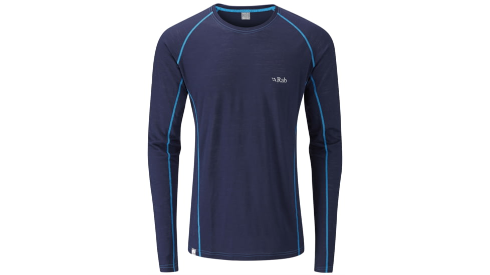 Rab MeCo 120 Long Sleeve Tee - Men's-Twilight-Large