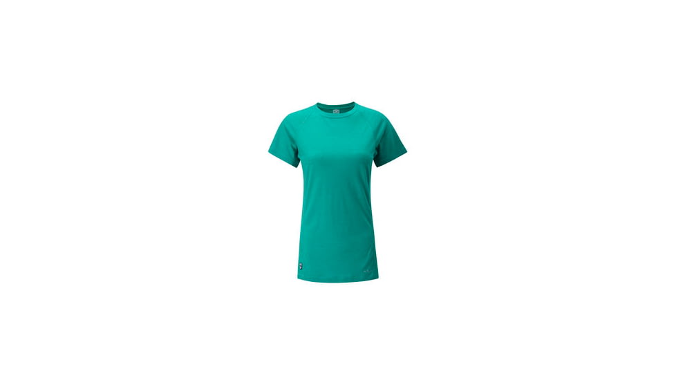 Rab MeCo 120 Short Sleeve Tee - Women's-Seafoam-Medium