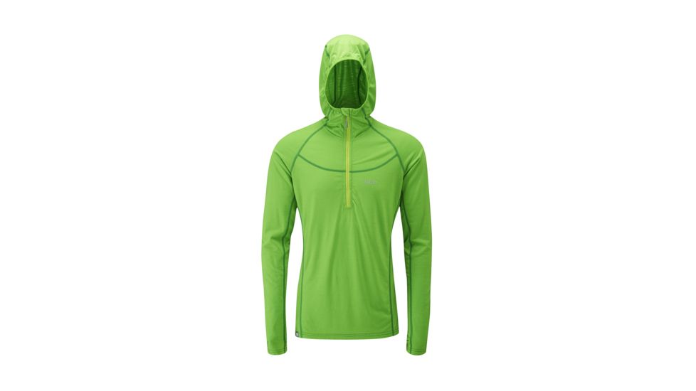 Rab MeCo 165 Hoodie - Men's-Wasabi-Large