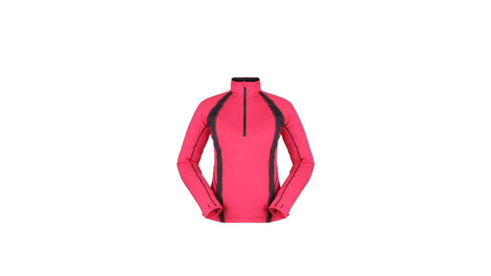 Rab MeCo 250 LS Zip Tee - Womens - Dragonfruit - Medium - 12