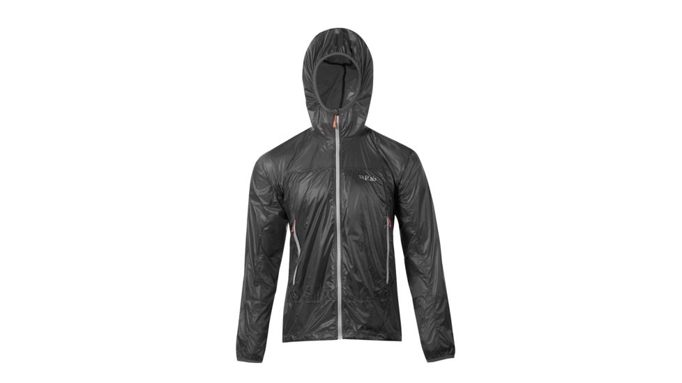 Rab Men's Wind Jacket, Beluga, Large, QXW-29-BE-L