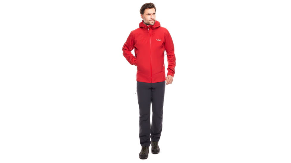 Rab Meridian Jacket - Mens, Ascent Red, Medium, QWG-44-AS-M