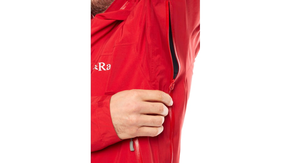 Rab Meridian Jacket - Mens, Ascent Red, Medium, QWG-44-AS-M