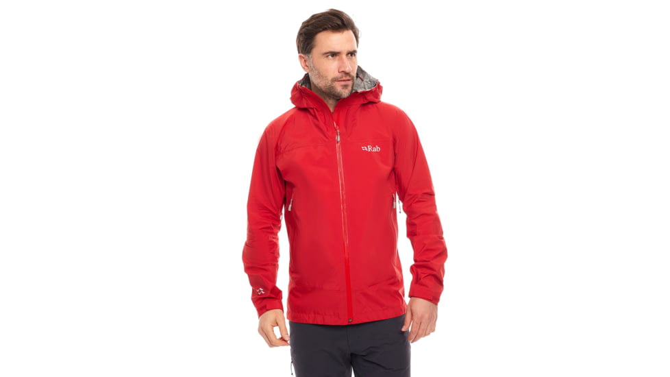Rab Meridian Jacket - Mens, Ascent Red, Medium, QWG-44-AS-M