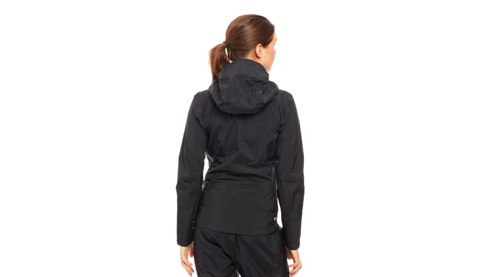 Rab Meridian Jacket - Womens, Black, 10, QWG-45-BL-10