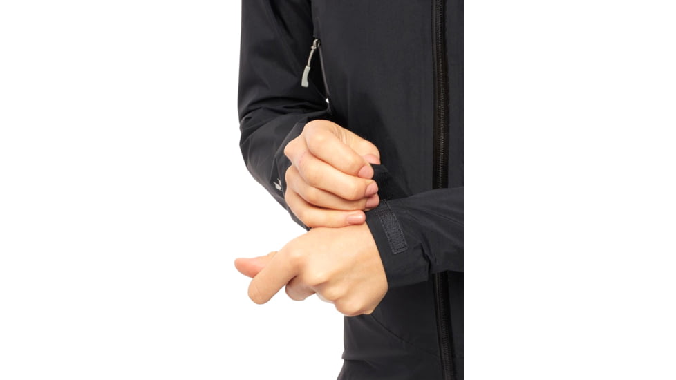 Rab Meridian Jacket - Womens, Black, 10, QWG-45-BL-10