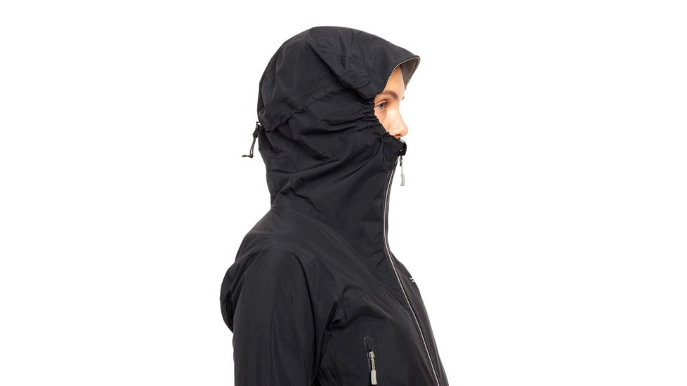 Rab Meridian Jacket - Womens, Black, 10, QWG-45-BL-10
