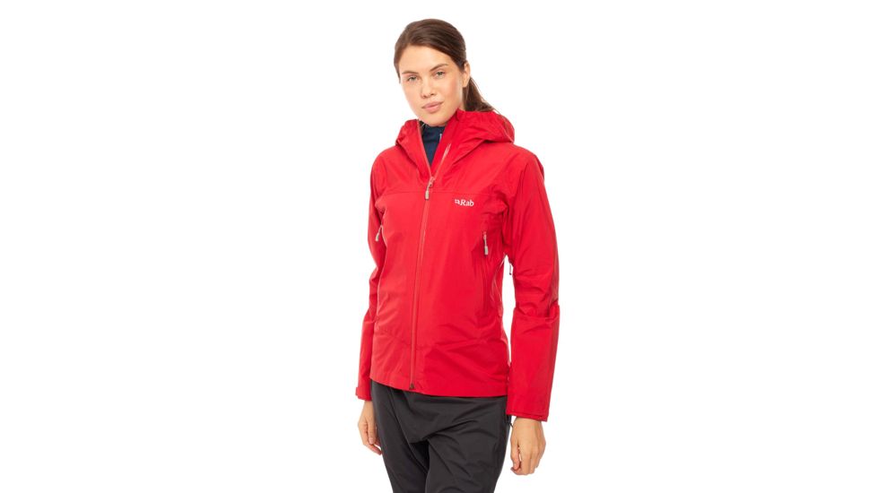 Rab Meridian Jacket - Womens, Ruby, 10, QWG-45-RU-10
