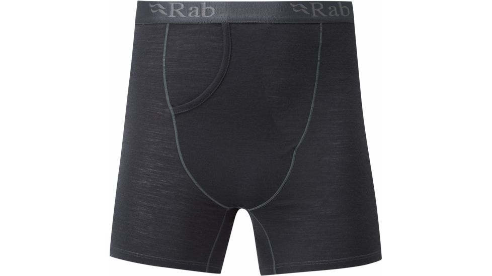 Rab Merino+ 120 Boxers - Men's -Ebony-Large