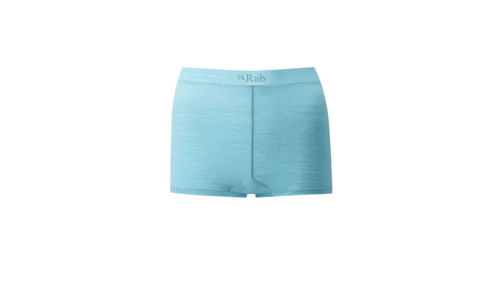 Rab Merino+ 120 Boxers - Womens, Cool Grey, 16, QBU-22-CG-16
