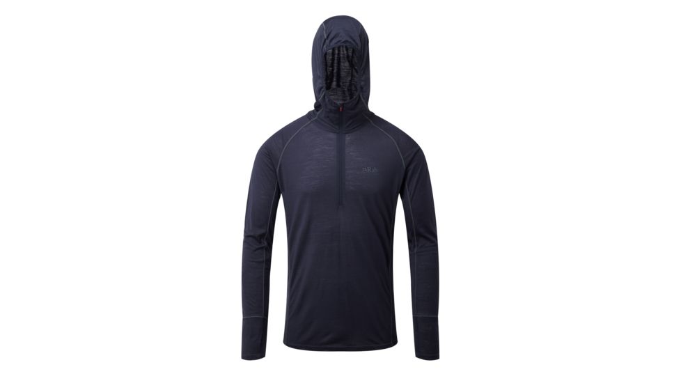 Rab Merino+ 120 Hoody, Twilight, Large, QBU-74-TW-L