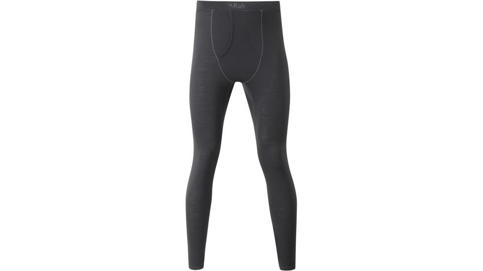 Rab Merino+ 120 Pant - Men's -Ebony-X-Small-Regular Inseam
