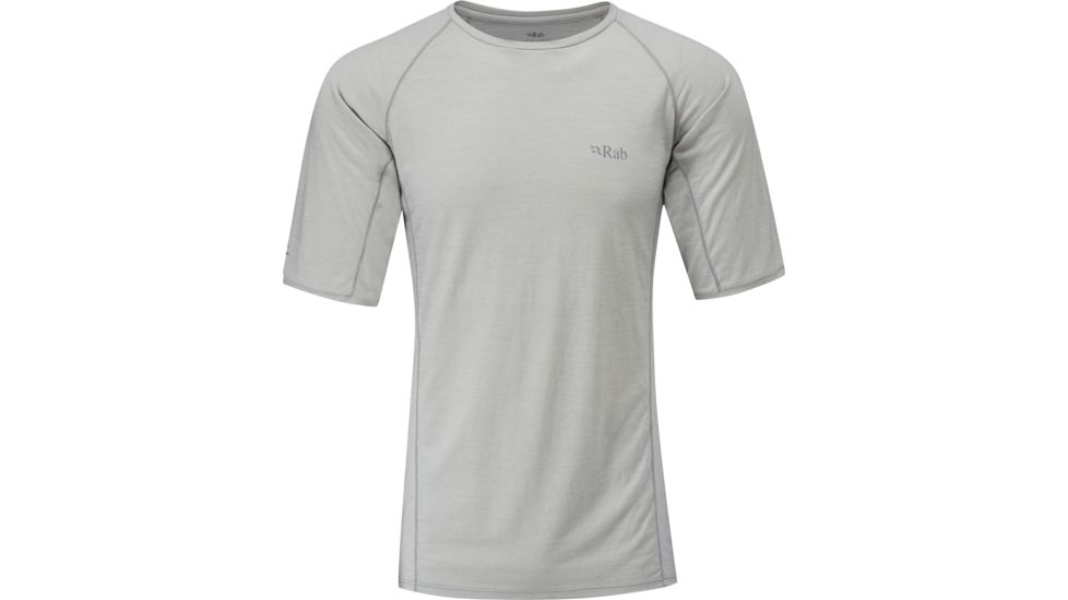 Rab Merino+ 120 Short Sleeve Tee - Men's -Dark Mirage-Medium