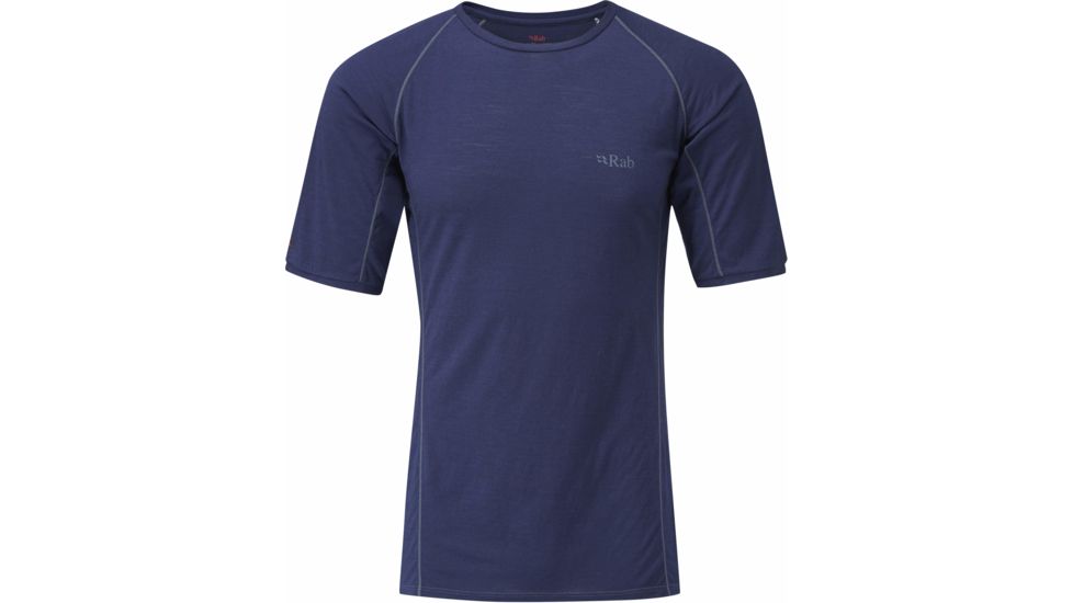 Rab Merino+ 120 Short Sleeve Tee - Men's -Twilight-Small