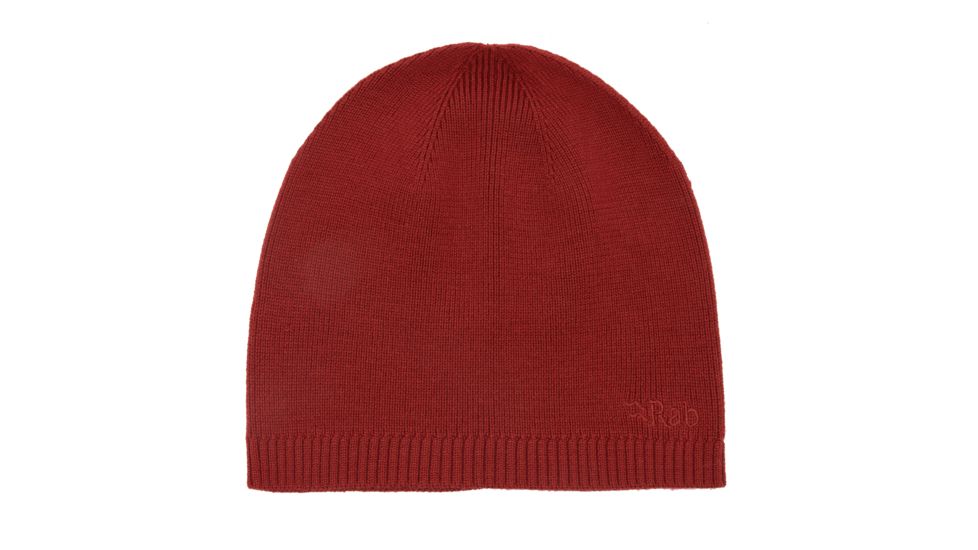 Rab Merino Beanie - Unisex, Red Clay, One Size, QAA-74-RC-U