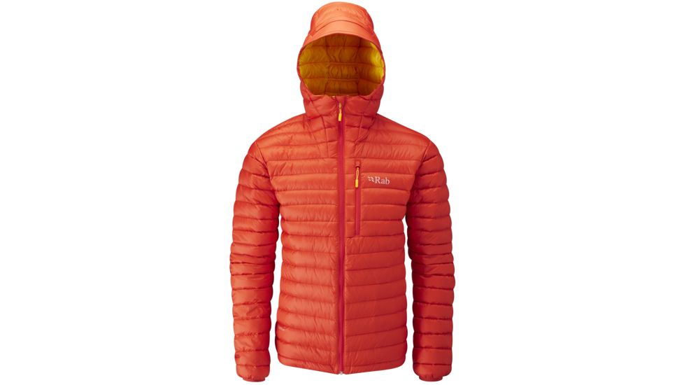 Rab Microlight Alpine Jacket - Men's, Koi/Sodium, Large, QDA-62-KO-L