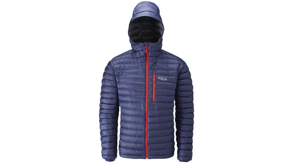 Rab Microlight Alpine Jacket - Men's, Twilight/Shark, XXL, QDA-62-TW-XXL