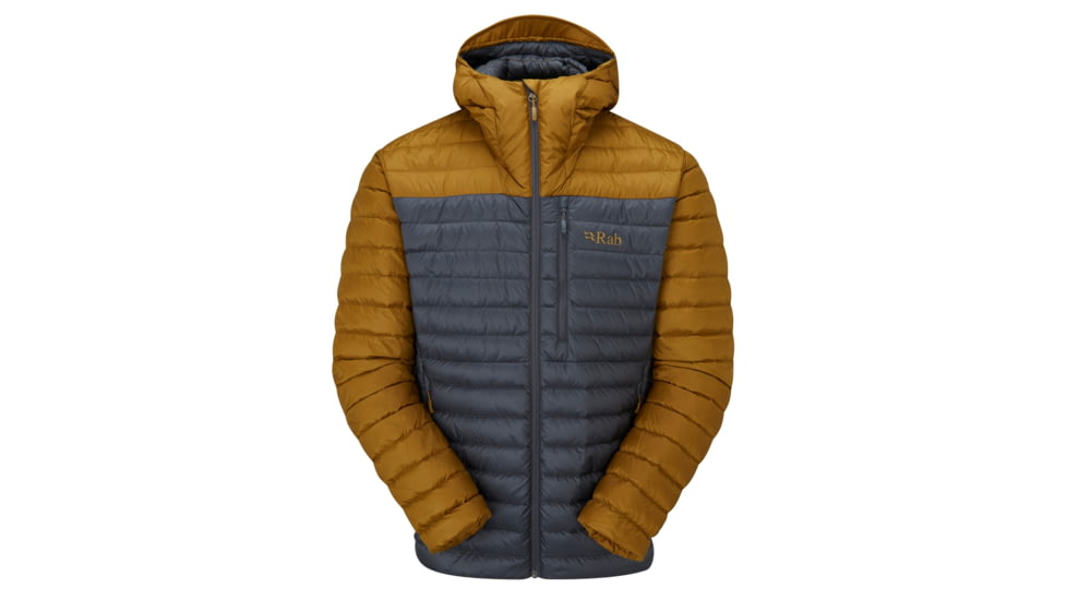 Rab Microlight Alpine Jacket - Men's, Footprint/Graphene, Extra Large, QDB-12-FGP-XLG