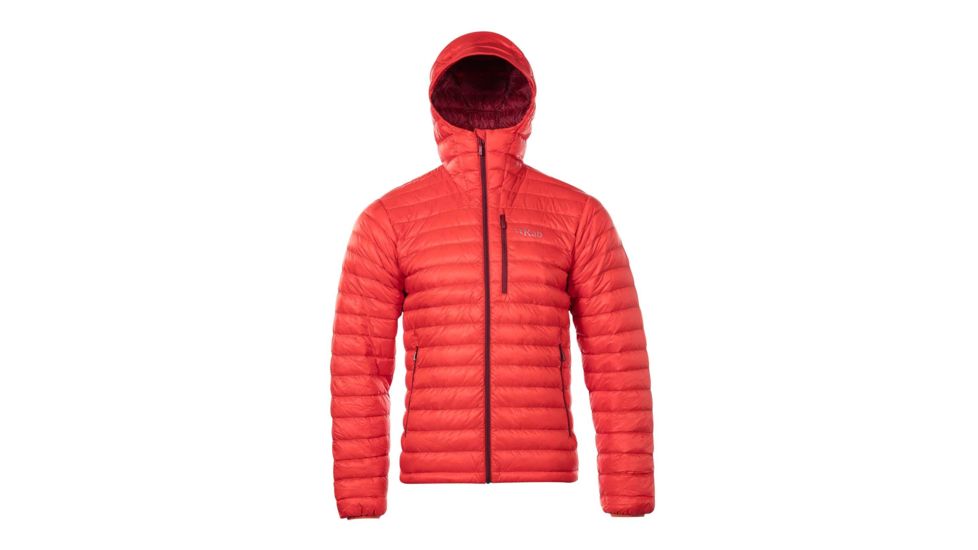 Rab Microlight Alpine Jacket - Mens, Horizon/Rococco, Extra Small, QDA-62-HO-XS