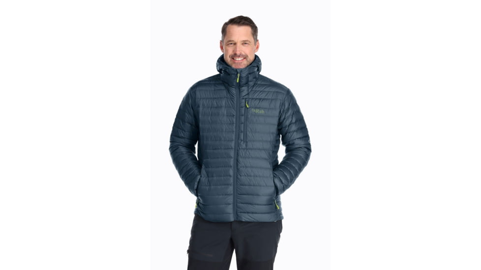Rab Microlight Alpine Jacket - Mens, Orion Blue, Small, QDB-12-ORB-SML