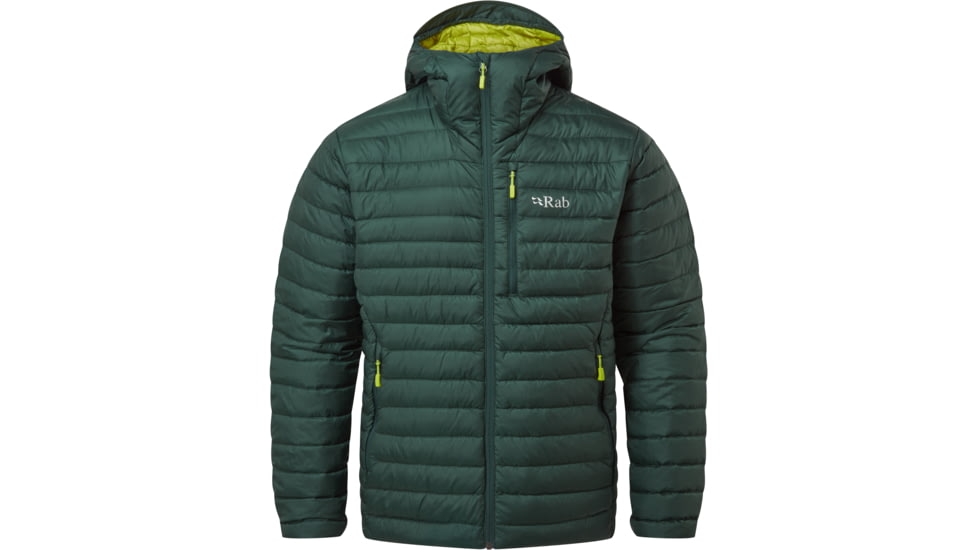 Rab Microlight Alpine Jacket - Men's, Pine, Small, QDB-12-PI-S