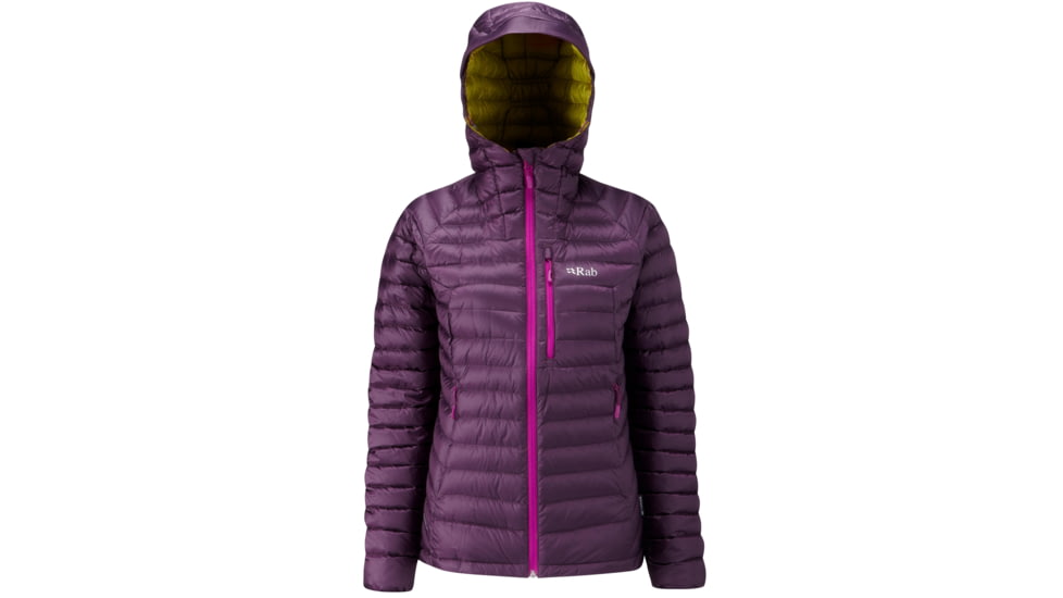 Rab Microlight Alpine Jacket - Women's-Aubergine/Quince-Medium