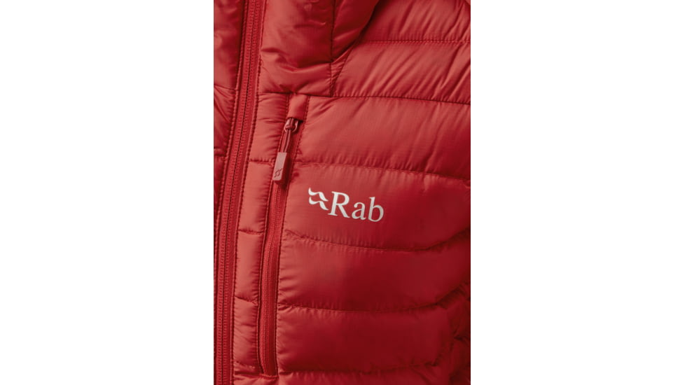 Rab Microlight Alpine Jacket - Women's, 10 UK, Ascent Red, QDB-13-AS-10