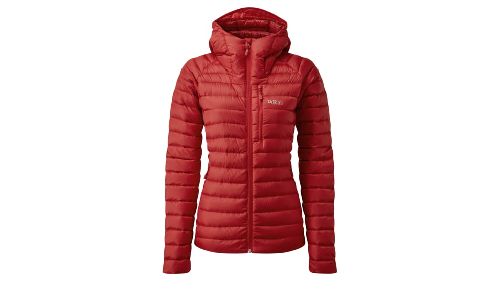 Rab Microlight Alpine Jacket - Women's, 18 UK, Ascent Red, QDB-13-AS-18