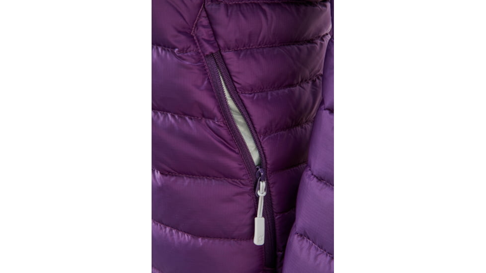Rab Microlight Alpine Jacket - Women's, 10 UK, Blackcurrant, QDB-13-BC-10