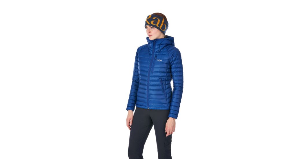 Rab Microlight Alpine Jacket - Women's, 10 UK, Blueprint/Celestial, QDA-92-BP-10