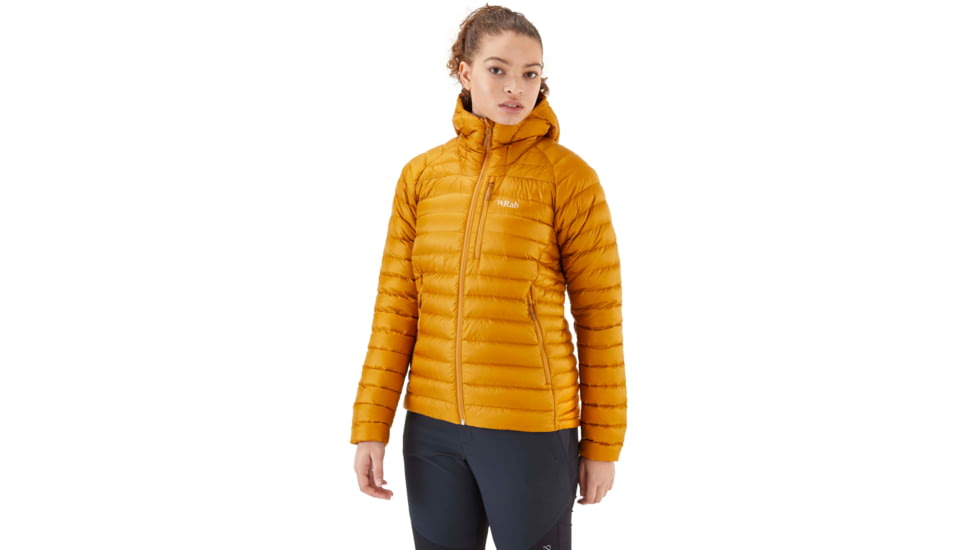 Rab Microlight Alpine Jacket - Women's, 8 UK, Dark Butternut, QDB-13-DBN-08