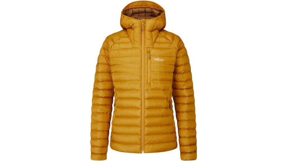 Rab Microlight Alpine Jacket - Women's, 16 UK, Dark Butternut, QDB-13-DBN-16