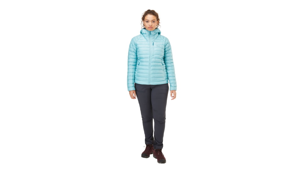 Rab Microlight Alpine Jacket - Women's, 8 UK, Meltwater, QDB-13-MEL-08