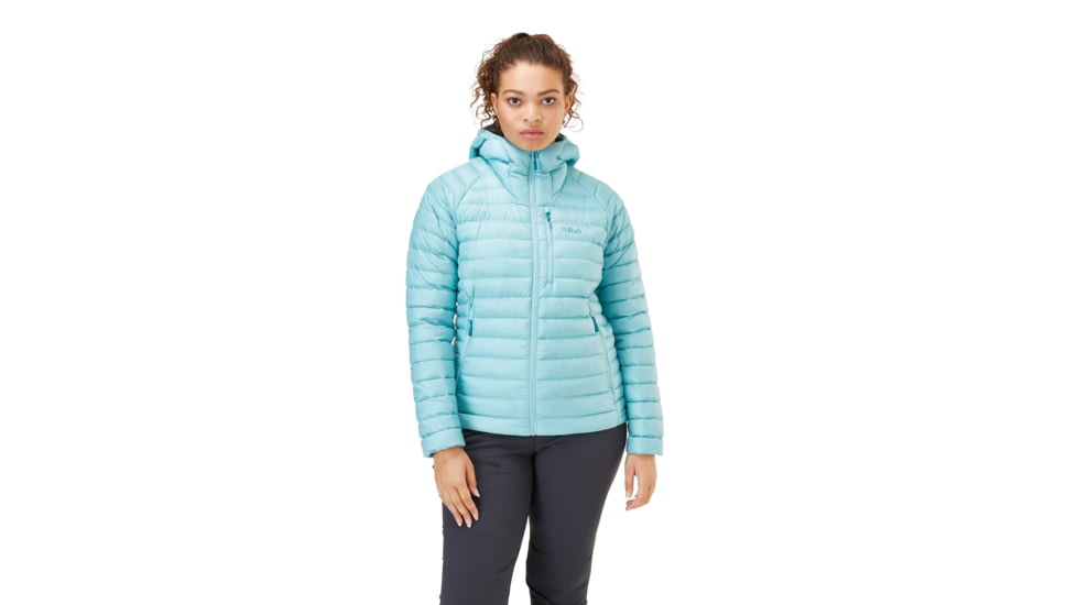 Rab Microlight Alpine Jacket - Women's, 8 UK, Meltwater, QDB-13-MEL-08