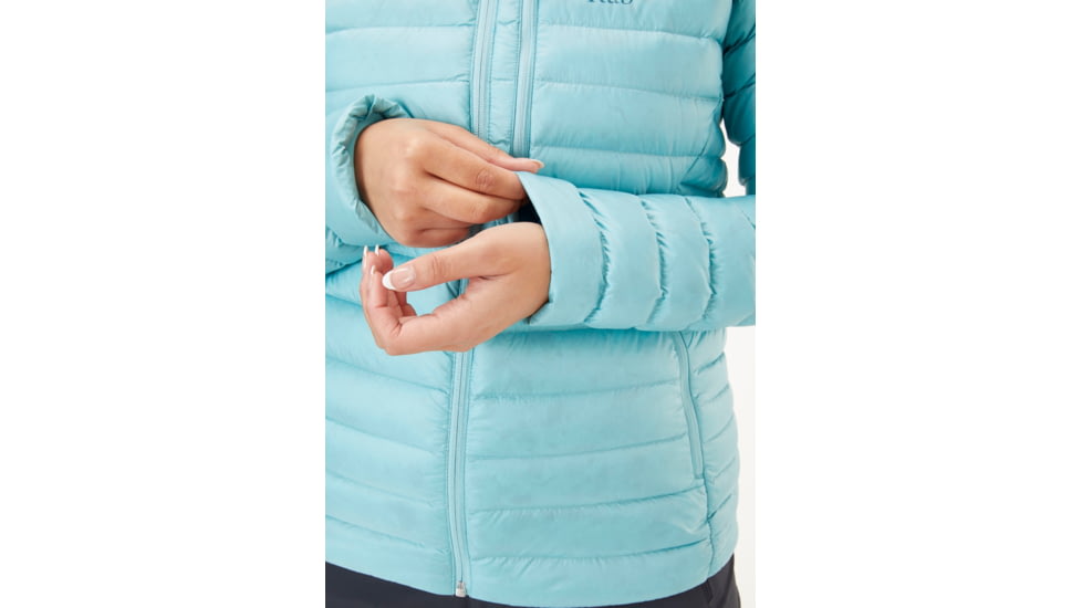 Rab Microlight Alpine Jacket - Women's, 8 UK, Meltwater, QDB-13-MEL-08