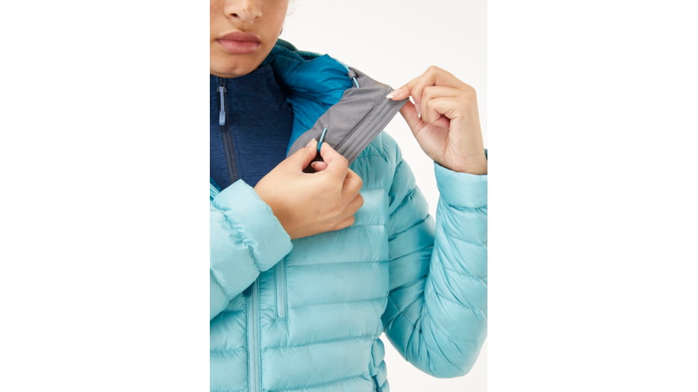 Rab Microlight Alpine Jacket - Women's, 8 UK, Meltwater, QDB-13-MEL-08